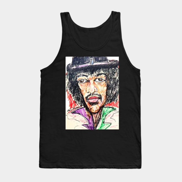 Jimi Hendrix Electric Ladyland Tank Top by TheArtQueenOfMichigan 